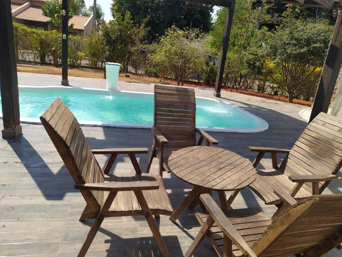 Casa Em Caldas - Piscina Solar E Eletrica Caldas Novas Luaran gambar